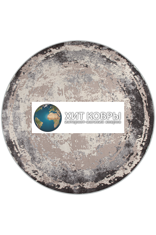 Российский ковер Rimma Lux 36897 Серый круг